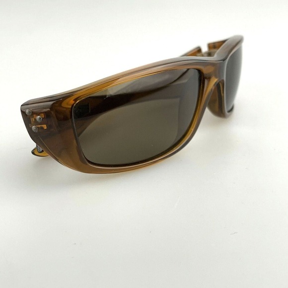 Spy Sunglasses mod. Curtis 021C Sport Wrap Brown Made In Italy RARE main image 10